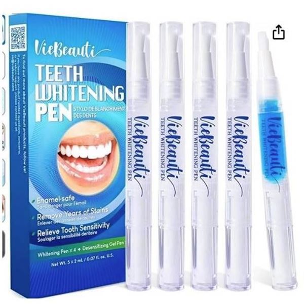 VieBeauti Teeth Whitening Pen, 3 Pack