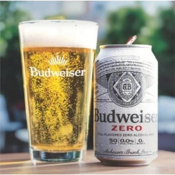 Budweiser Zero 12-Pack 355mL Cans