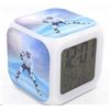 Image 1 : Square LED Color Change Digital Alarm Clock With Hockey Theme