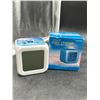 Image 2 : Square LED Color Change Digital Alarm Clock With Hockey Theme