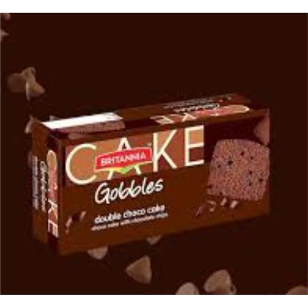 Britannia Gobbles Double Choco Cake Lot of 5 x 250g