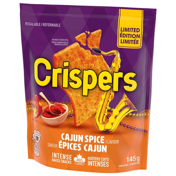Crispers Cajun Spice 24 x 145g Packs