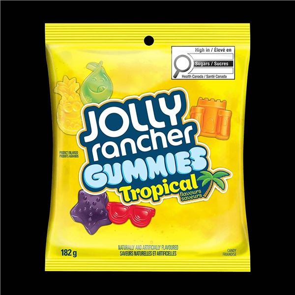 Jolly Rancher Gummies Tropical 10x182g
