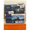 Image 2 : 7 Inch LED Headlight 2-Pack with Adapter