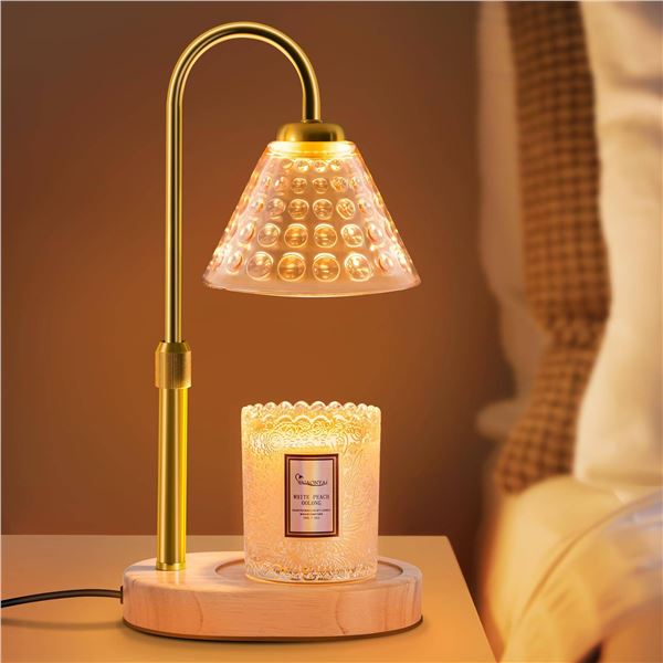 Euaonya Candle Warmer Lamp Gold