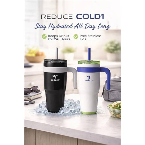 Reduce Cold1 24oz Tumblers Set of 2