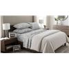 Image 1 : Radiance Rayon Bamboo King Sheet Set