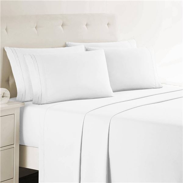 Comfy Bamboo Queen 4 Piece Sheet Set