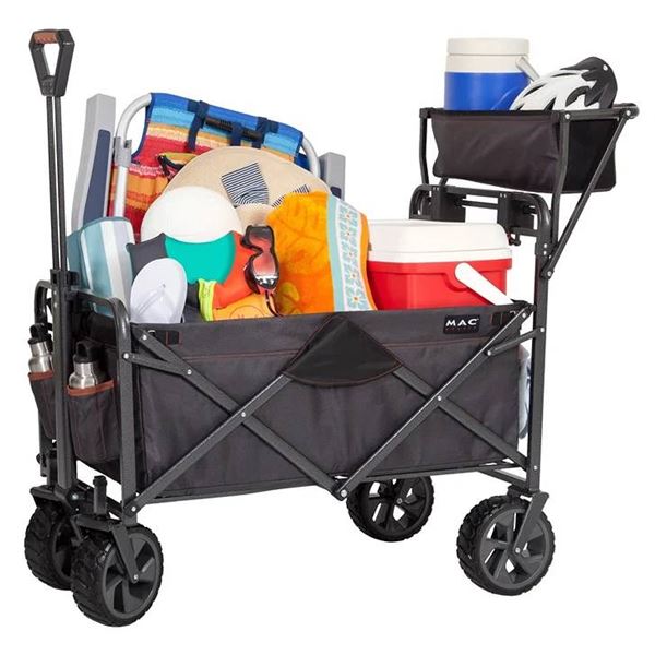 MAC Sports Folding Wagon with Brakes