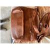 Image 3 : Brown Faux Leather Shoulder Bag
