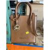 Image 3 : Michael Kors Brown Leather Mini Tote Bag