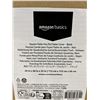 Image 3 : Amazon Basics Patio Fire Pit Cover, Black