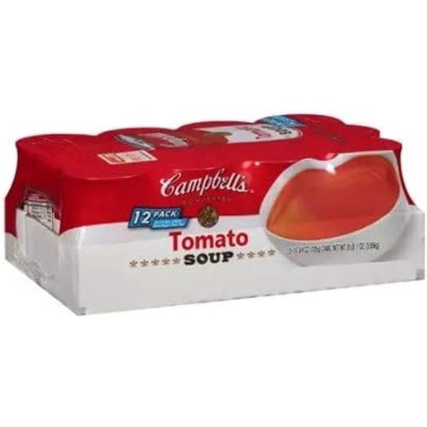 Campbell's Tomato Soup 12-Pack Cans