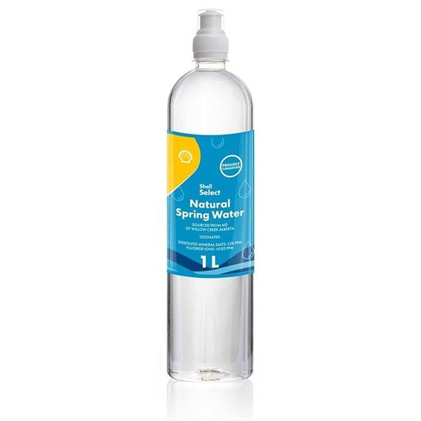 Shell Select Natural Spring Water 1L 6-Pack