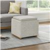 Image 1 : Thomasville Fabric Storage Ottoman Gray