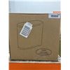 Image 2 : Black Oval Trash Can with Press Lid