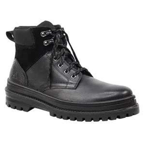 Black Wolf Black Leather Boot Size 12