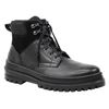 Image 1 : Black Wolf Black Leather Boot Size 12