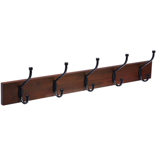 Amazon Basics Wall Mounted Coat Rack