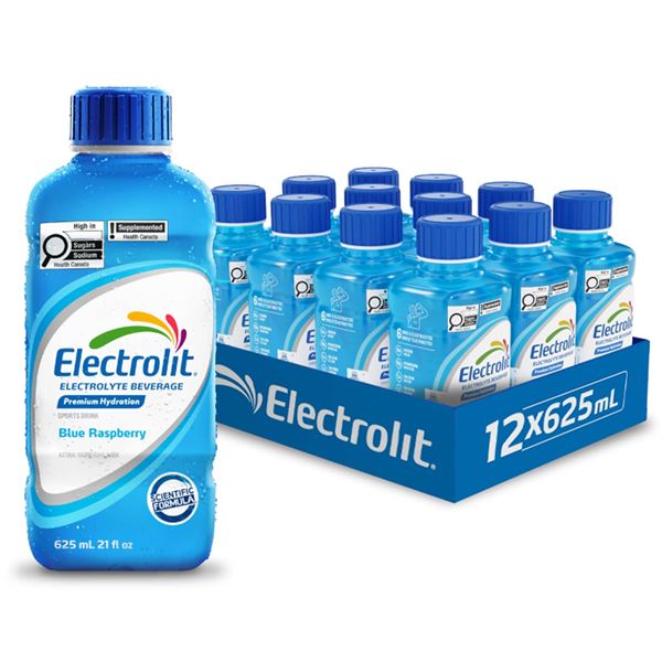 Electrolit Blue Raspberry 12 x 625mL Bottles