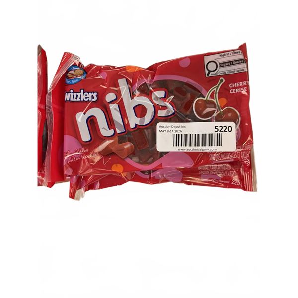 Twizzlers Nibs Cherry 8 x 225g Packs