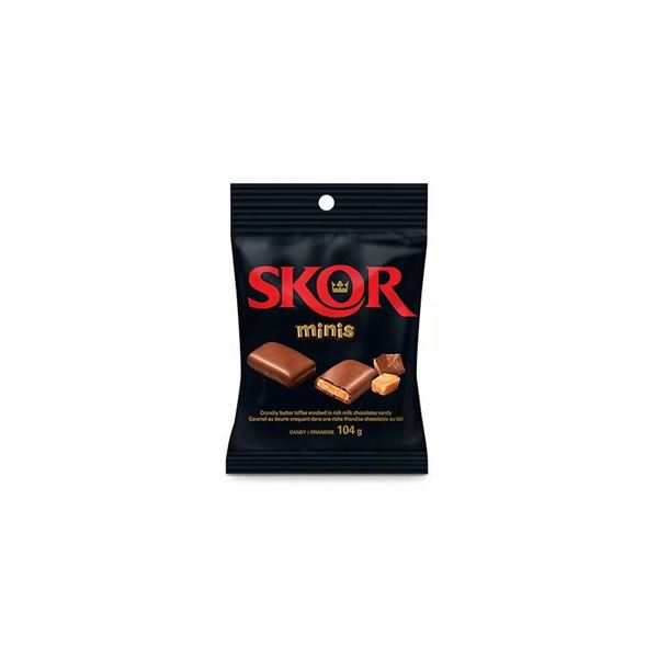 10 Skor Minis 104g Bags