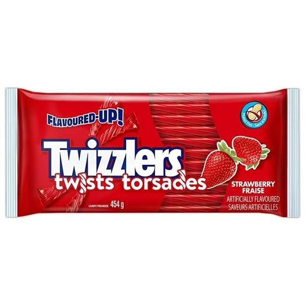 10 Twizzlers Strawberry Twists 205g
