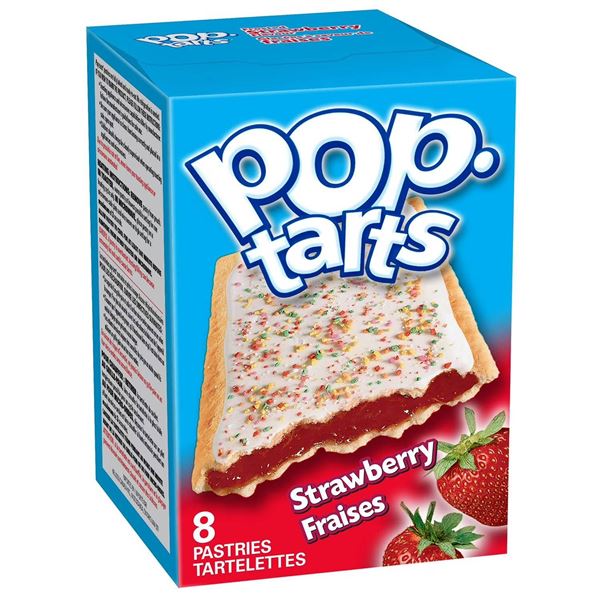 Pop-Tarts Frosted Strawberry, 4 Boxes