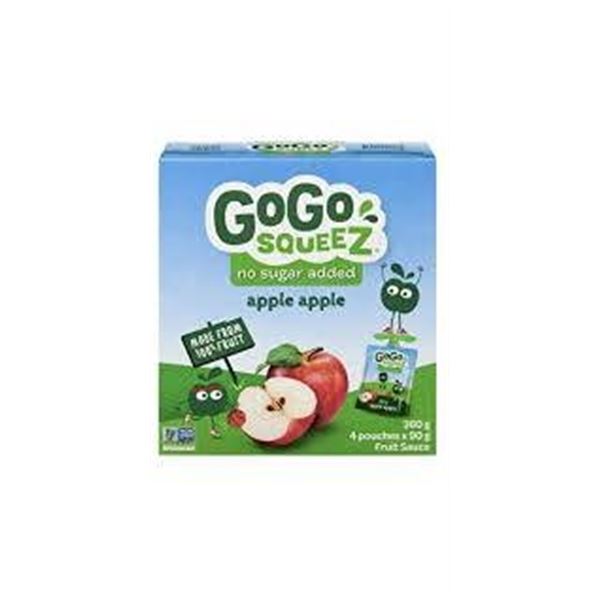 GoGo Squeez Apple Apple Fruit Sauce Pouches