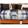 Image 2 : Nautica Blue Plaid Comforter Set
