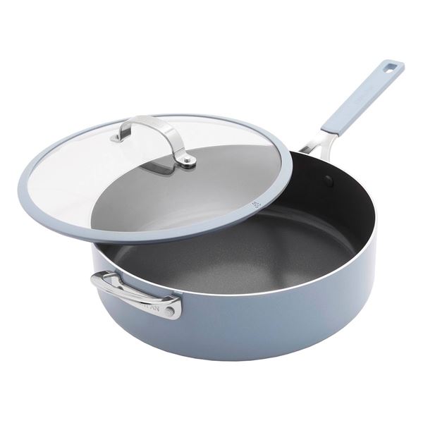 GreenPan Ceramic Nonstick Saute Pan with Lid