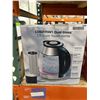 Image 2 : Chefman Dual Glass 1.7L Cool-Touch Kettle