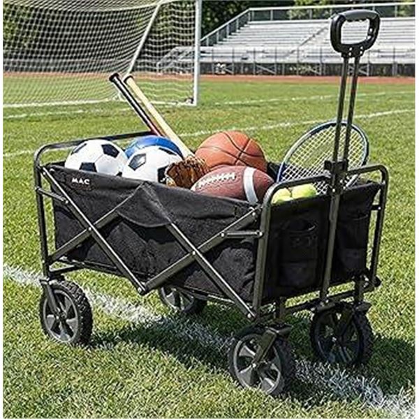 MAC Sports Folding Wagon with Brakes
