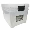 Image 1 : Greenmade Instaview 45 Qt Storage Bins 3-Pack