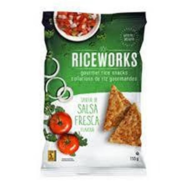 RiceWorks Salsa Fresca Rice Snacks 12-Pack