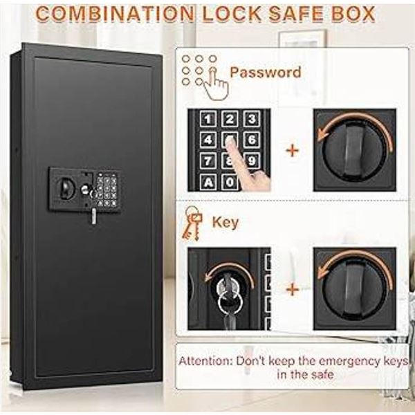 33.46" Fireproof Safe Box, Made in China