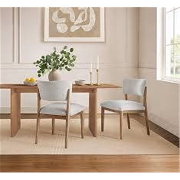 Aiden & Ivy 2-Pack Fabric Dining Chairs