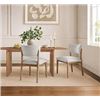 Image 1 : Aiden & Ivy 2-Pack Fabric Dining Chairs