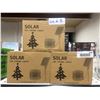 Image 3 : LOT OF 3 - Solar LED String Lights Multicolor