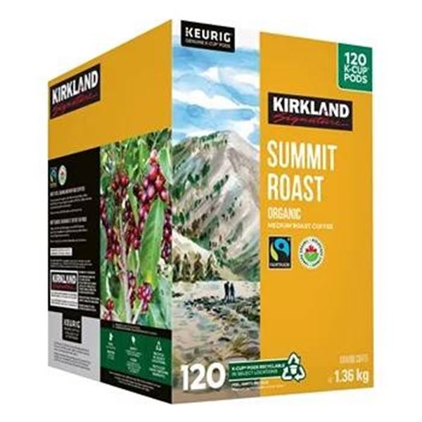 Kirkland Signature Summit Roast Coffee 120ct