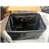 Image 4 : Amazon Basics Storage Bins, Metallic Black, 2-Baskets