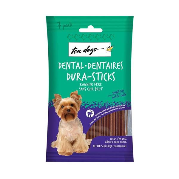 TenDogs Dental Sticks 7 x 70g Small Size