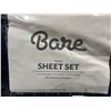 Image 3 : Bare Home Queen Microfiber Sheet Set