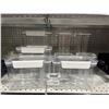 Image 2 : 8 Clear Plastic Storage Containers
