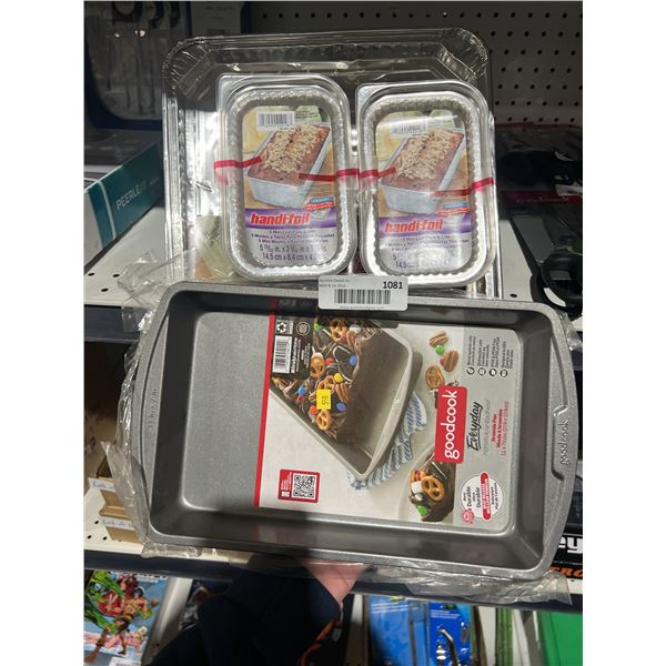 Bakeware Lot: Goodcook and Handi-Foil