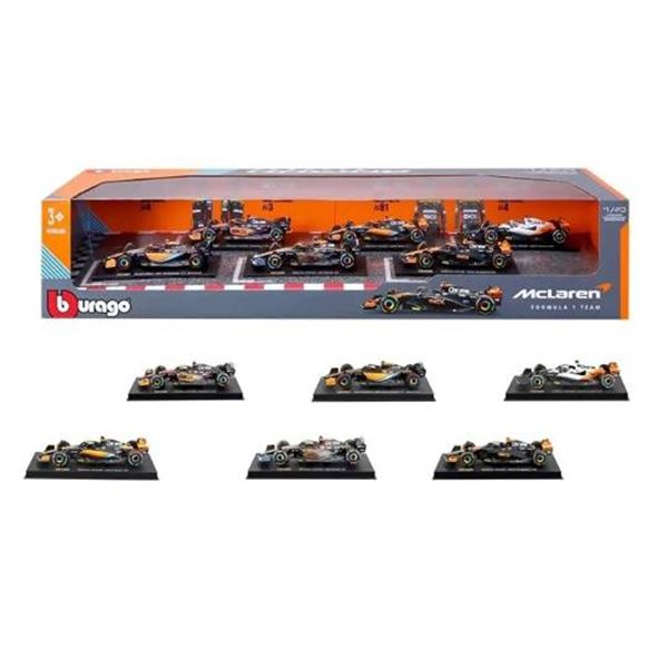 Bburago 1:43 McLaren Formula 1 Car Set