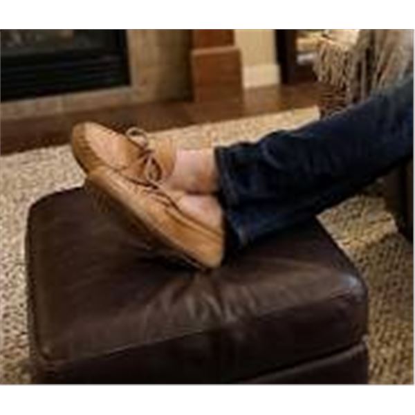 Eugene Cloutier Men's Leather Moccasins