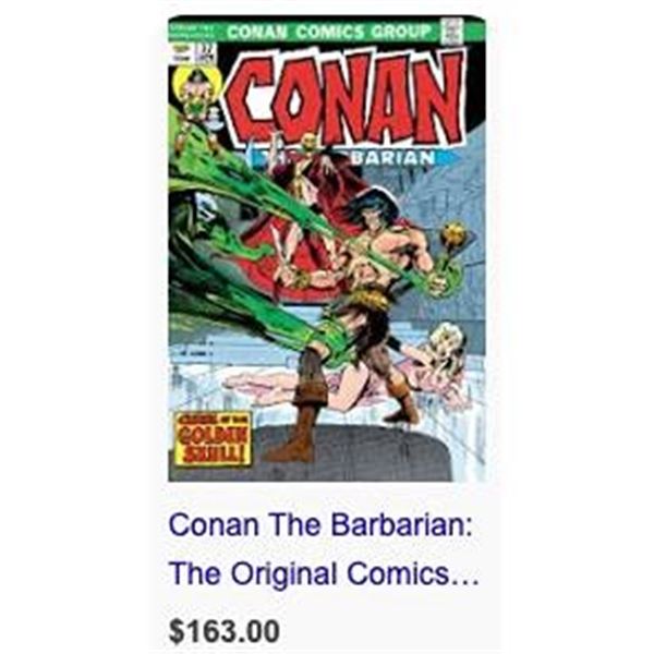 Conan the barbariab, the original comics Omnibus