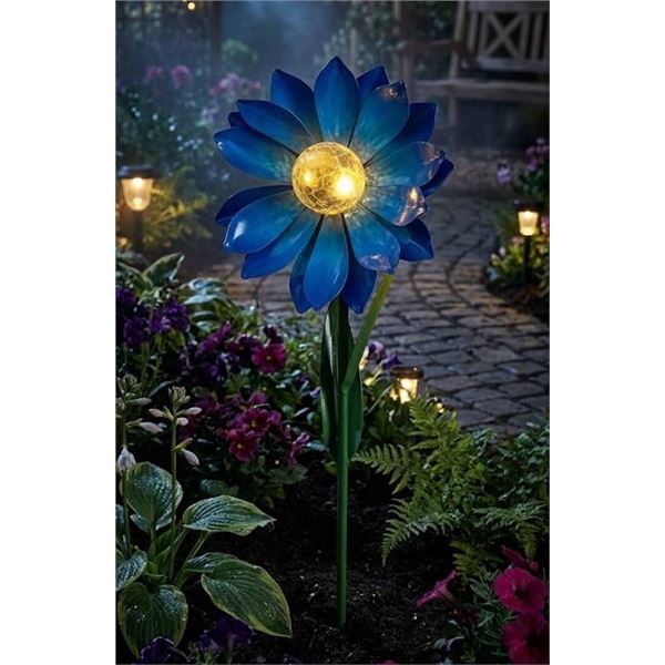 Moonrays Solar Flower Stick Light