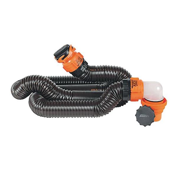 Camco RhinoFLEX 15ft RV Sewer Hose Kit